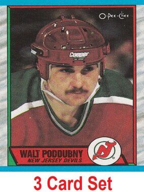 Walt Poddubny Hockey Card Collection